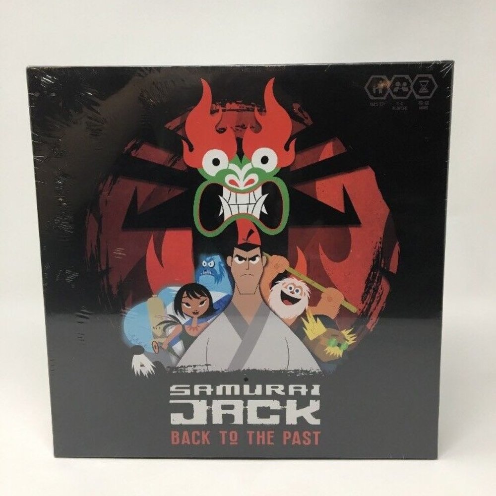 New Samurai Jack Back to The Past Board Game Adult Swim 13 2-5 Players